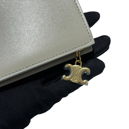 Calf Skin Triomphe Compact Wallet Wallet [101546]