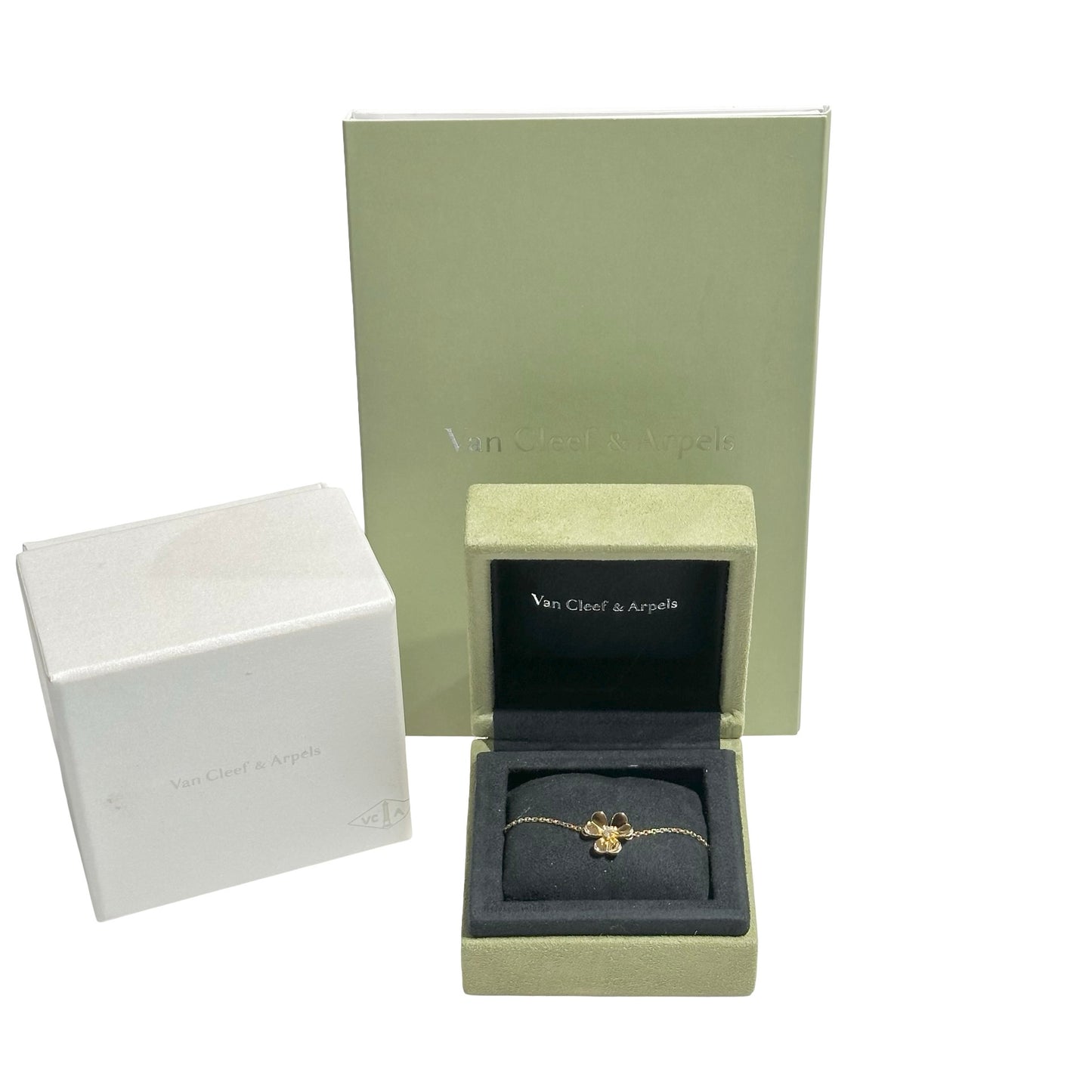 VCA 18K FRIVOLE DIAMOND BRACELET [3000384]