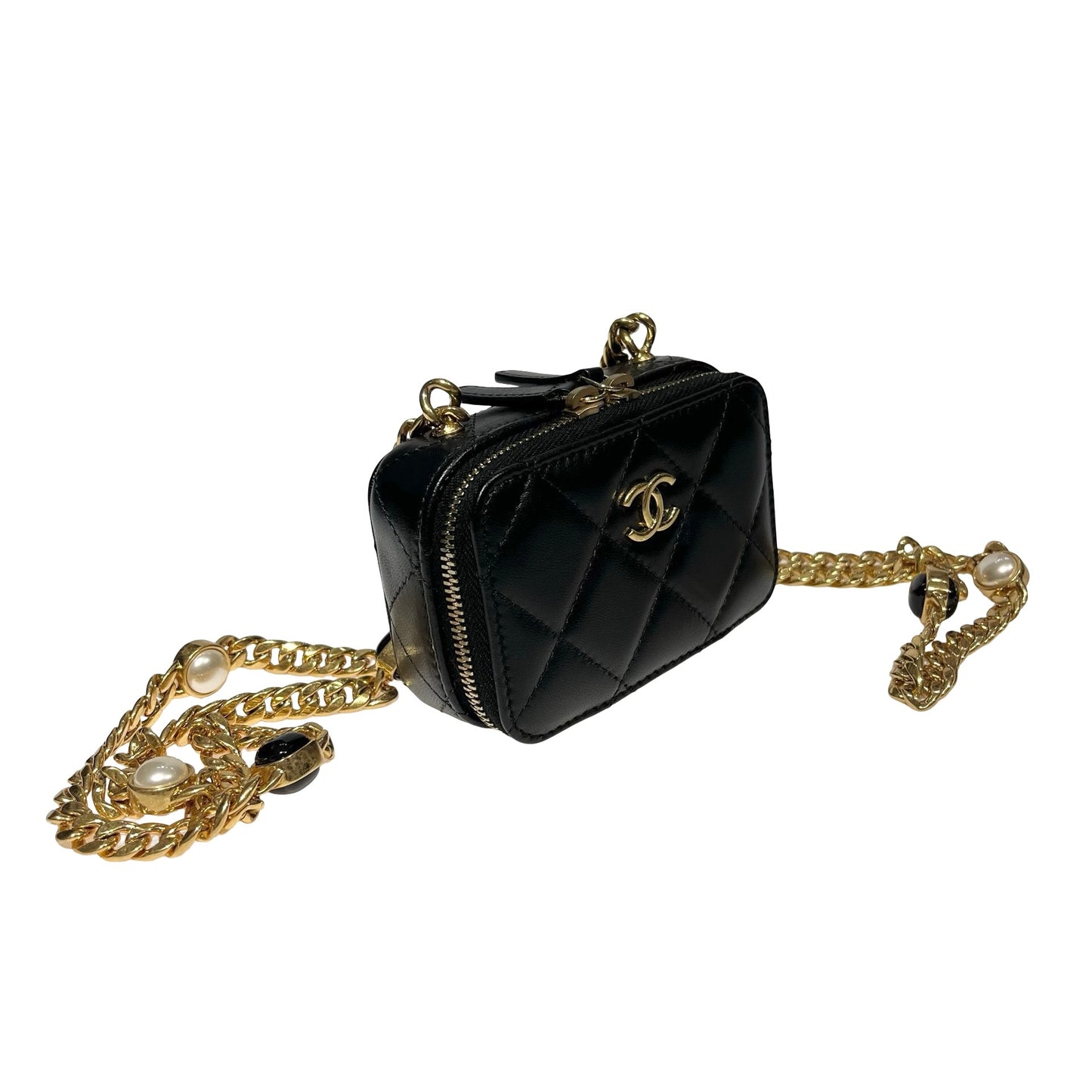 CHANEL SMALL POUCH WITH CHAIN [3000649]