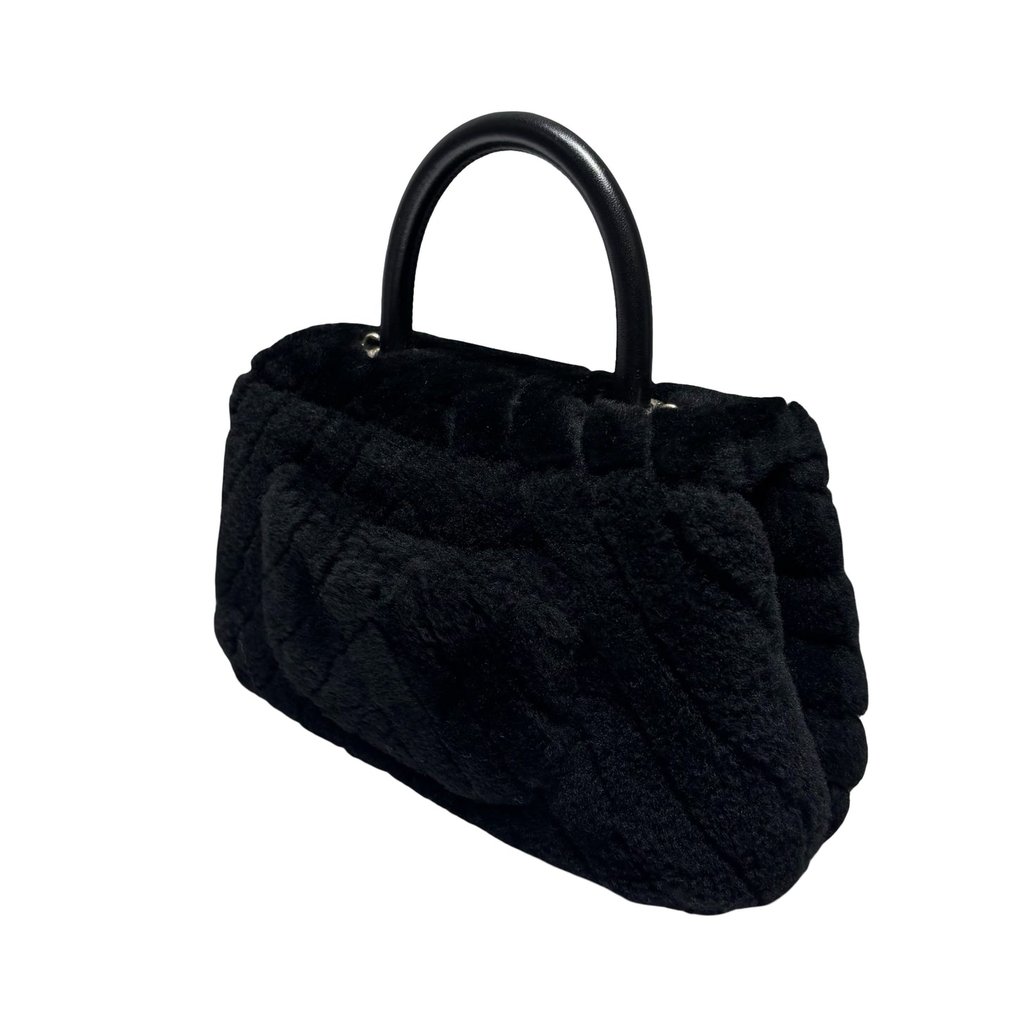 CHANEL SHEARLING COCO HANDLE SMALL [3000369]