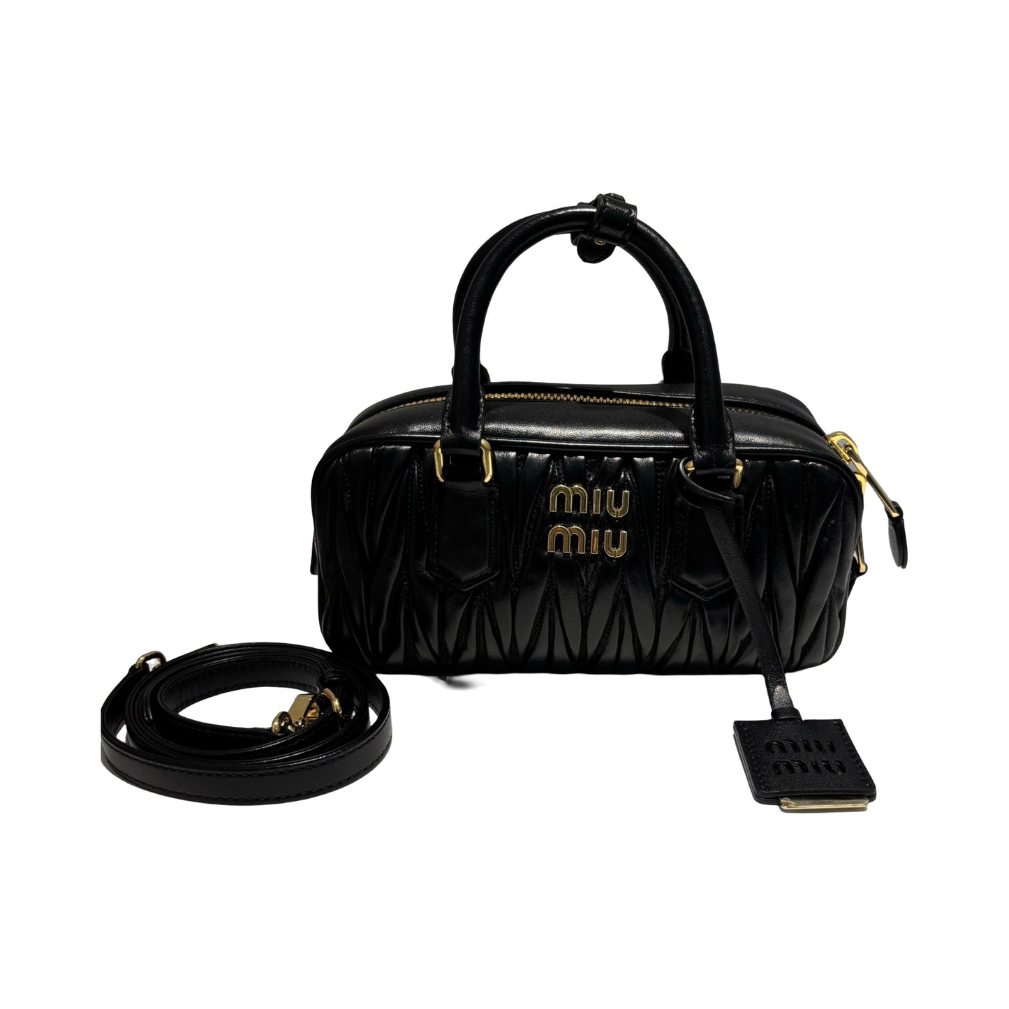 MIU MIU NAPPA TWO WAYS SHOULDER BAG [20004032]