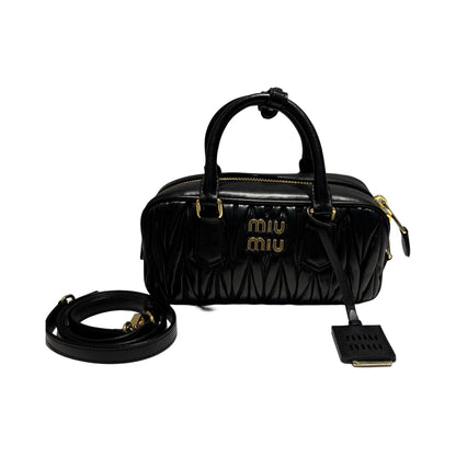 MIU MIU NAPPA TWO WAYS SHOULDER BAG [20004032]
