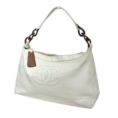 CHANEL WOODEN SHOULDER BAG [3000852]