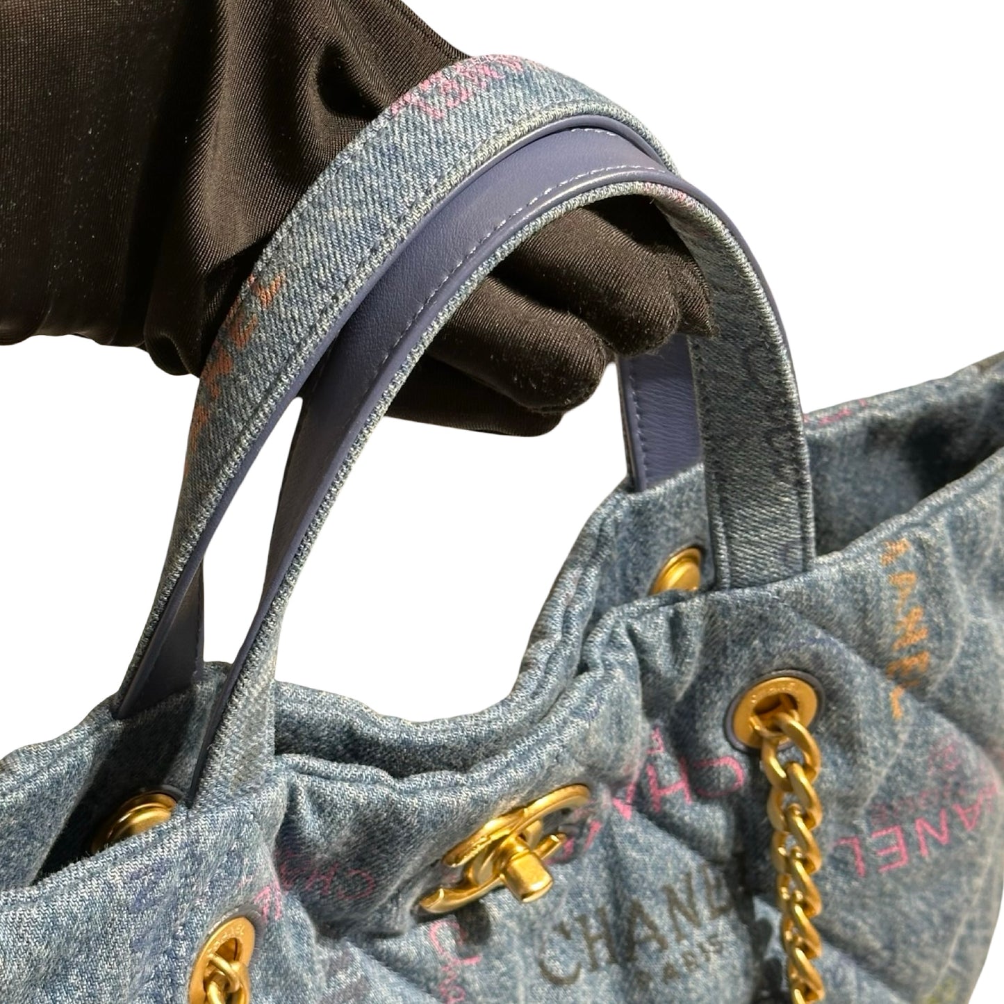 CHANEL DENIM TOTE BAG [3001042]