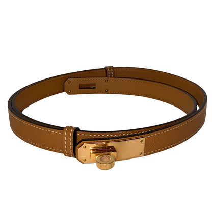 HERMES KELLY BELT GOLD GHW [3001756]