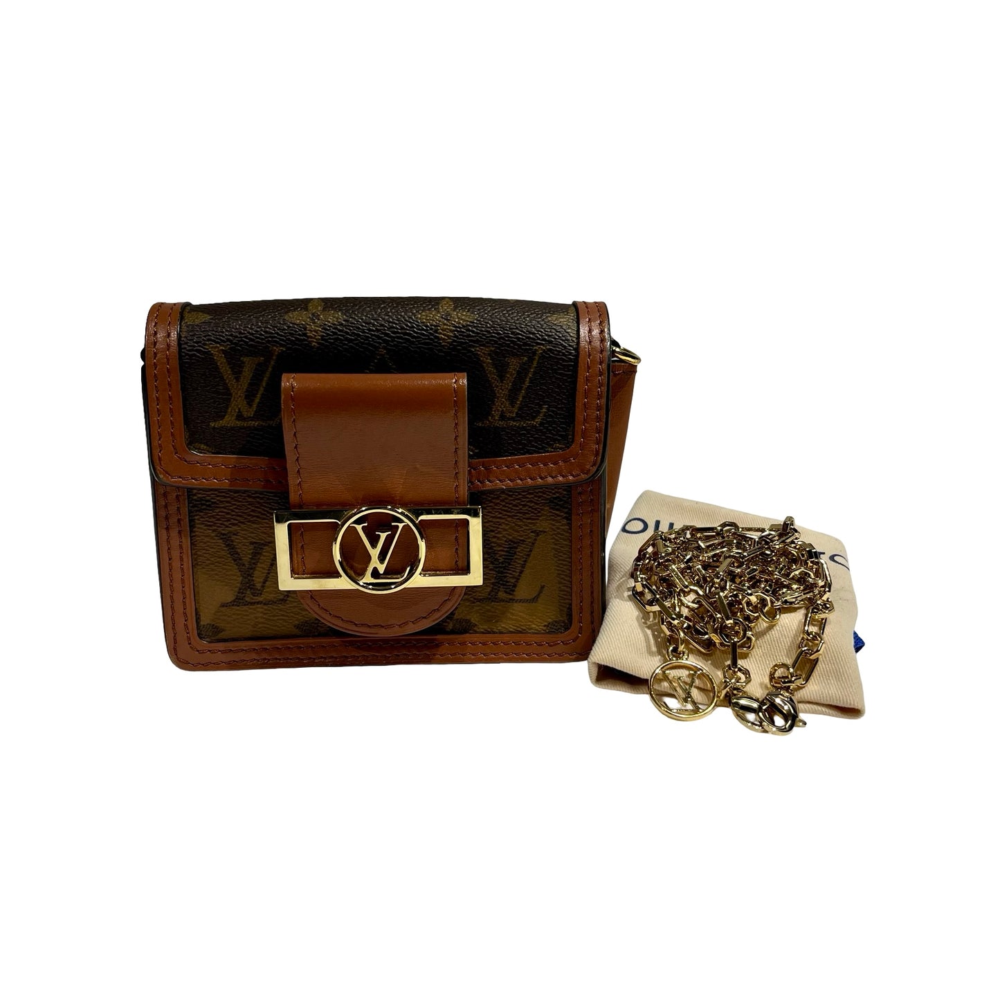 LV MICRO DAUPHINE CHAIN BAG [20000431]