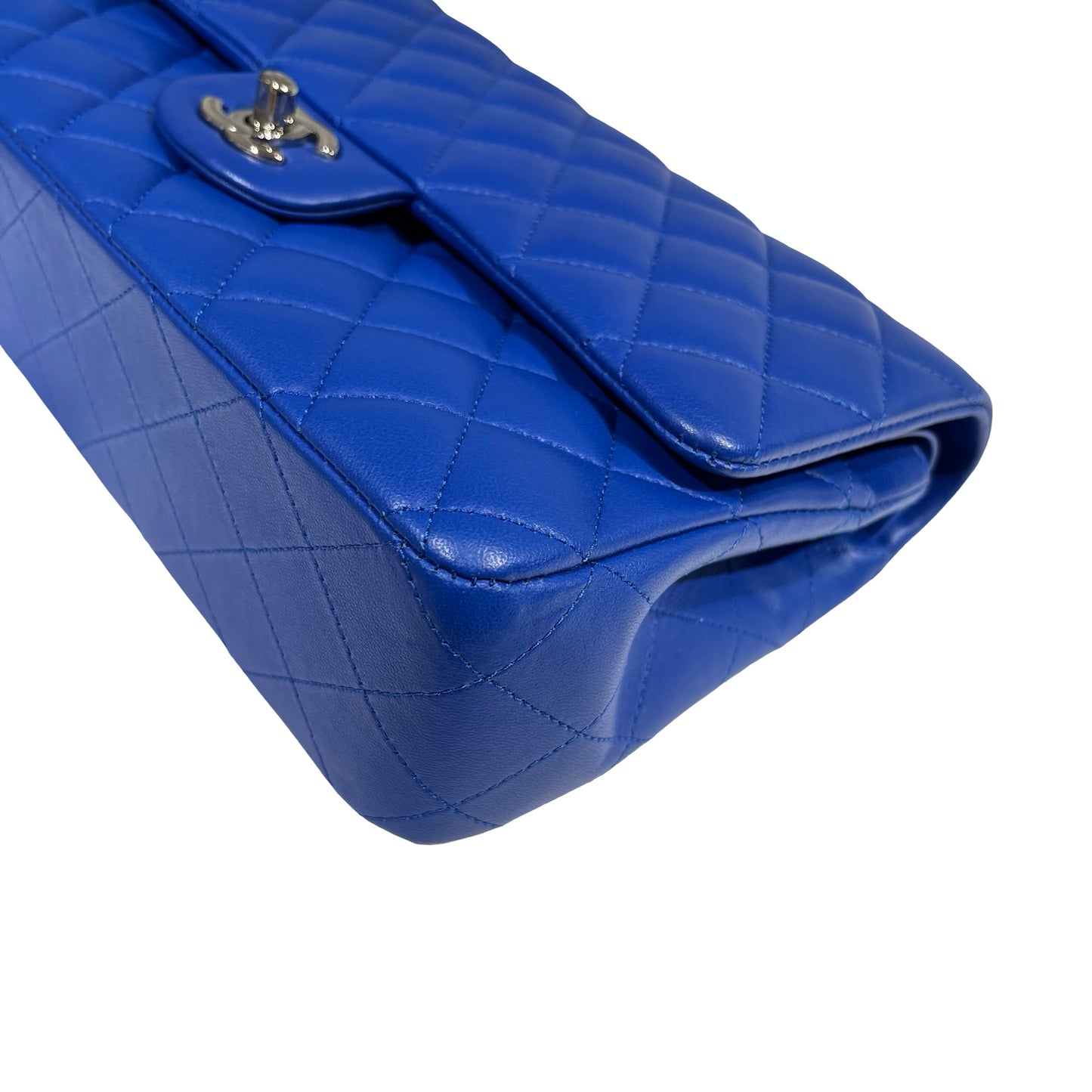 CHANEL BLUE LAMBSKIN CF25 [3001057]