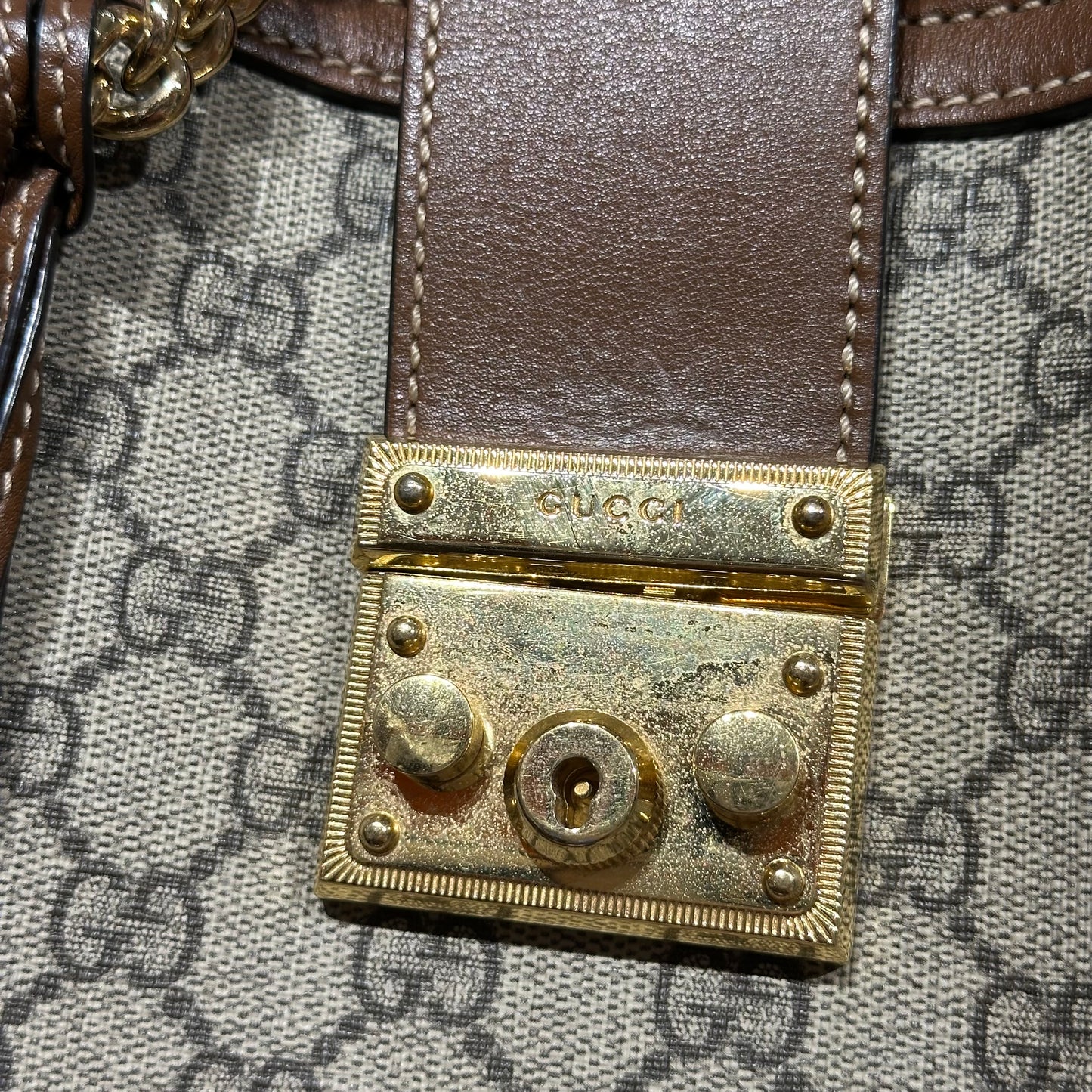 GUCCI PADLOCK SHOULDER BAG [3000673]