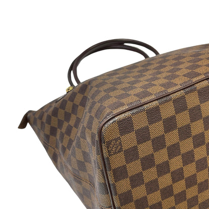 TOILE DAMIER Coated Canvas Saleya GM tote Hand Bag Hand bag [100356]