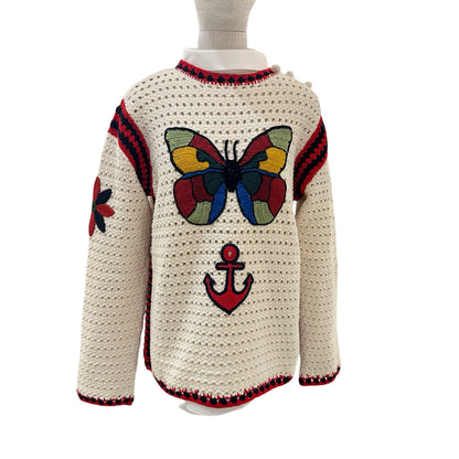 Butterfly Knit  Jumper [101447]