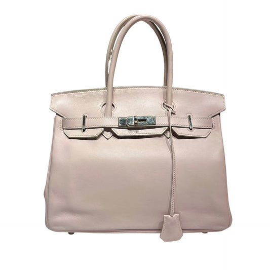 Used HERMES BIRKIN 30 Hand bag Pink