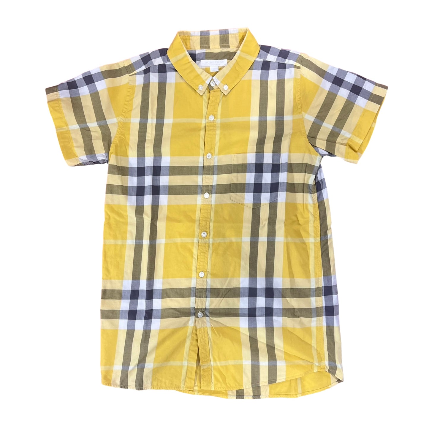 Plaid Cotton  Shirt [101685]