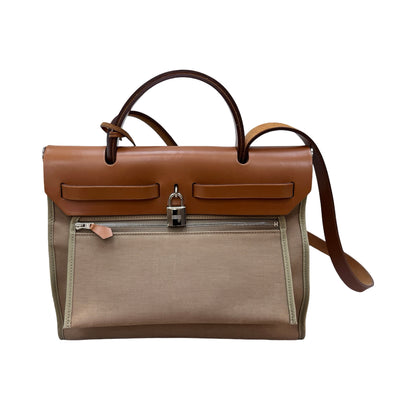 Calfskin,Canvas Herbag 31 Two Way Shoulder Bag [101479]