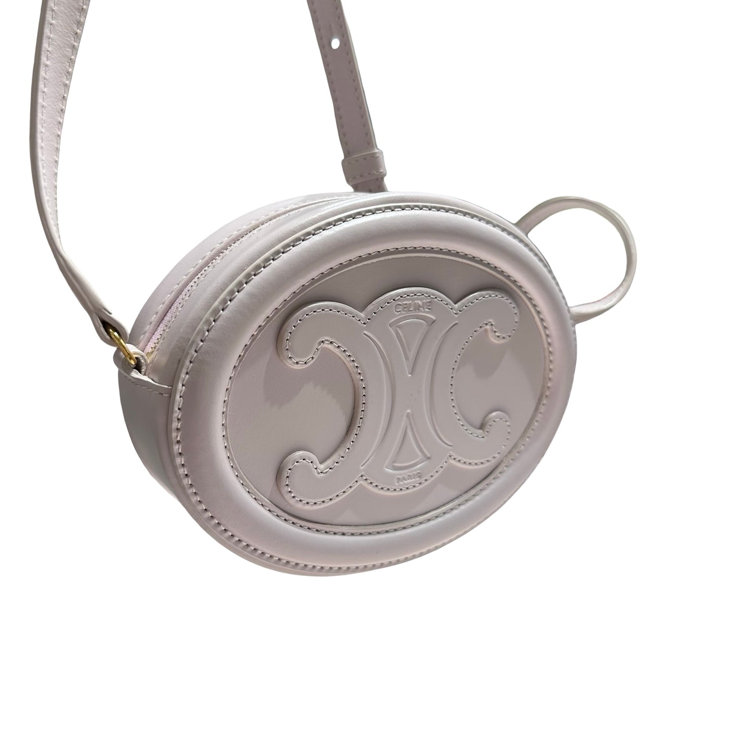 CELINE CUIR OVAL BAG [3000568]