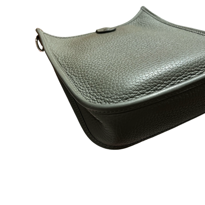 HERMES MINI EVELYNE 16 CLEMENCE GRAY TC PHW [3000670]