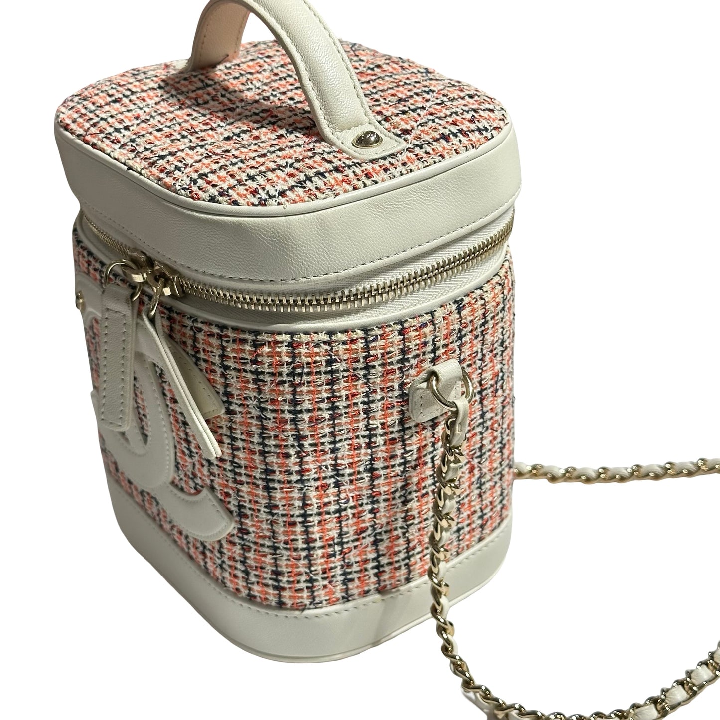 CHANEL TWEED VANITY BAG [3000454]