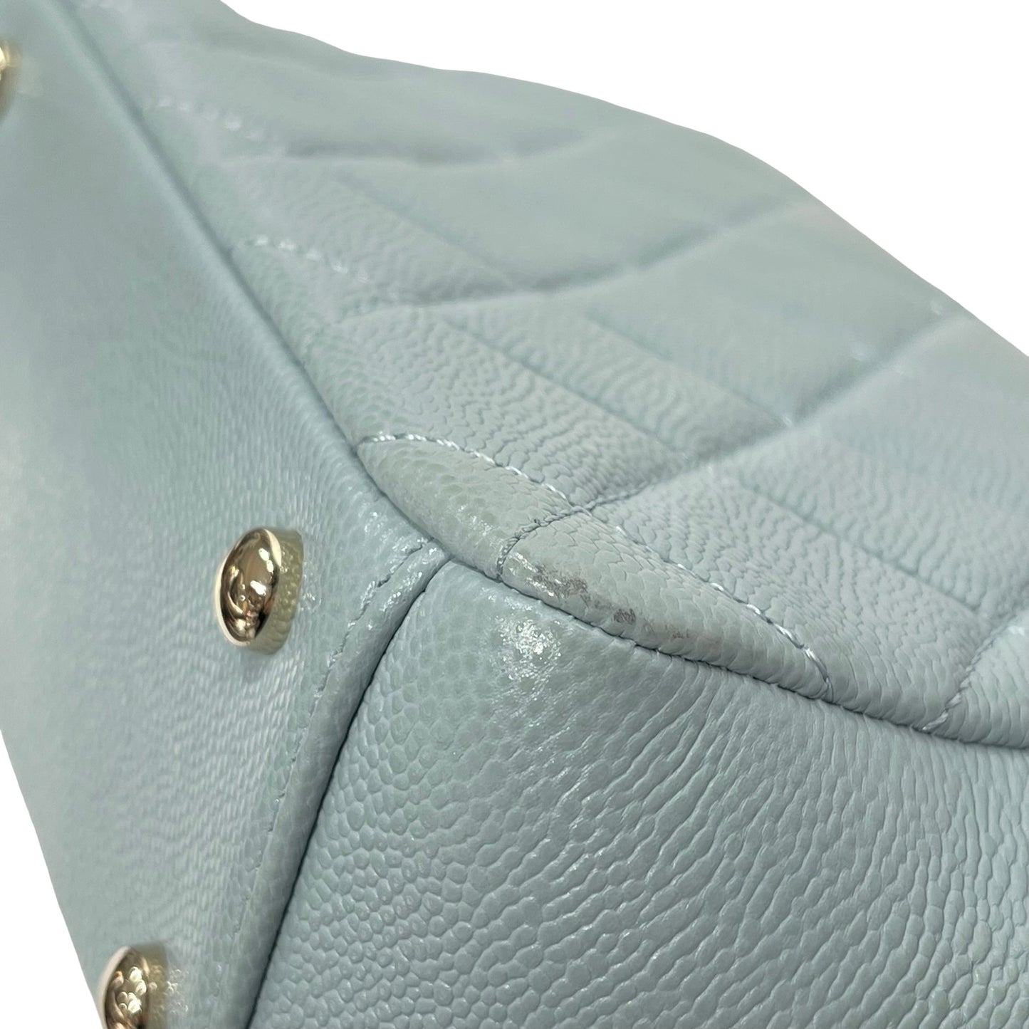 CHANEL AFFINITY BLUE GHW CAVIAR CHAIN SHOULDER BAG [3001753]