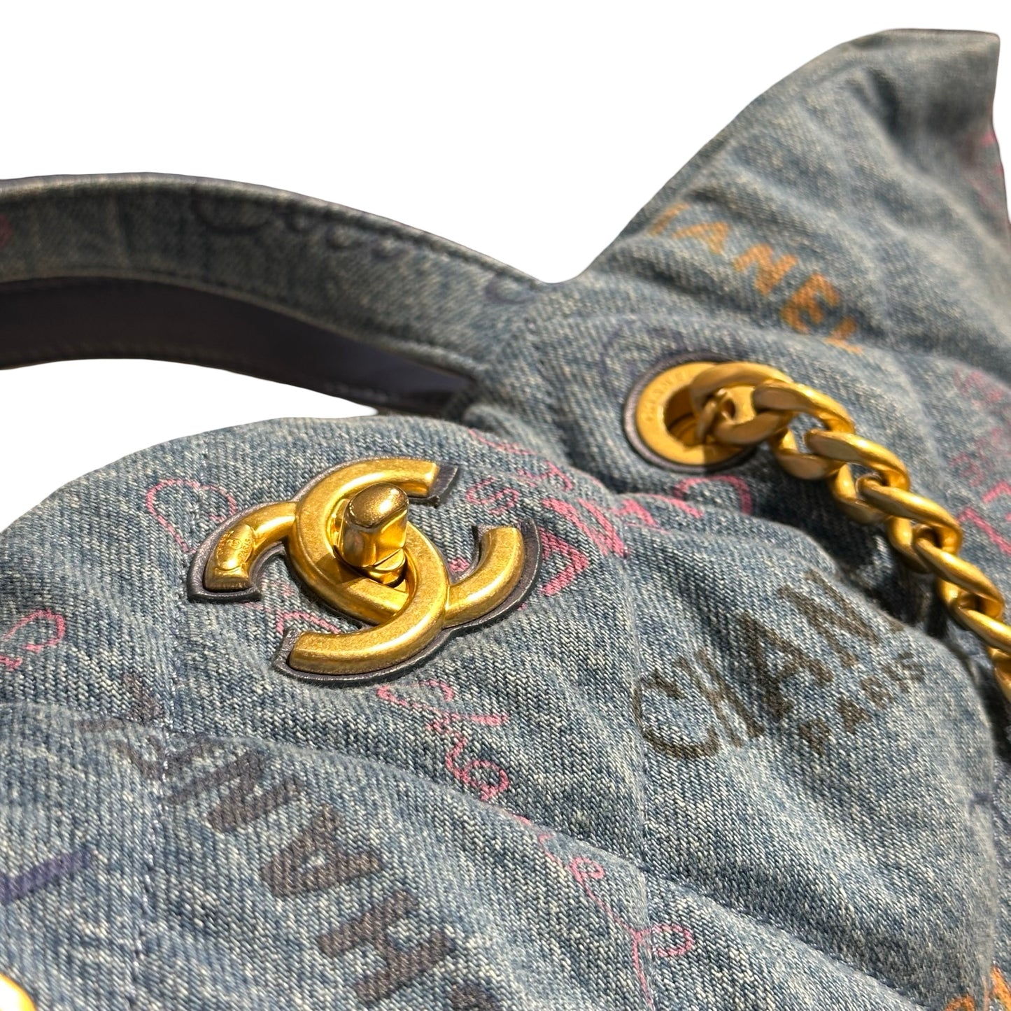 CHANEL DENIM TOTE BAG [3001042]