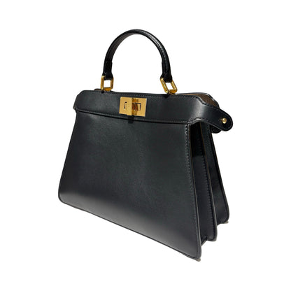 Calfskin Peekaboo Two Way Shoulder Bag [101830]