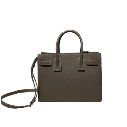 Calfskin SAC DE JOUR Two Way Shoulder Bag [101367]