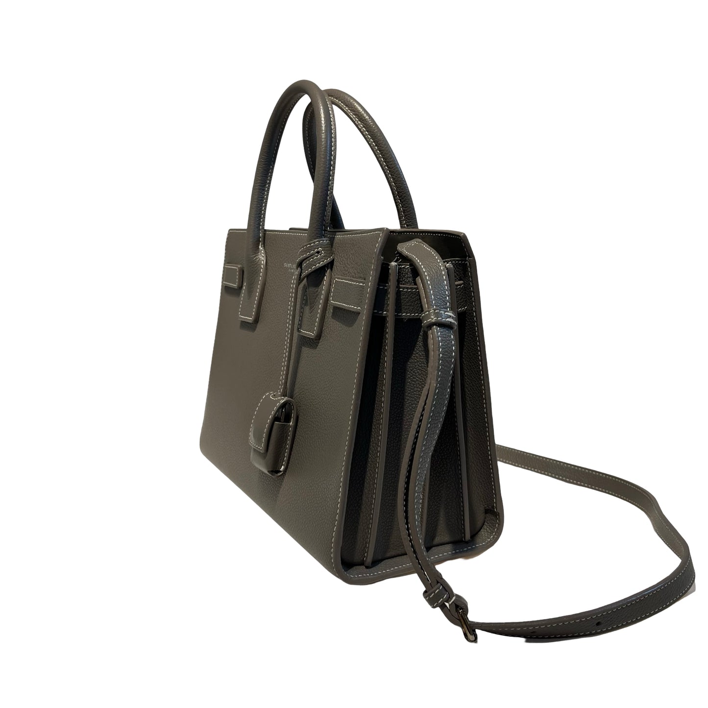 Calfskin SAC DE JOUR Two Way Shoulder Bag [101367]