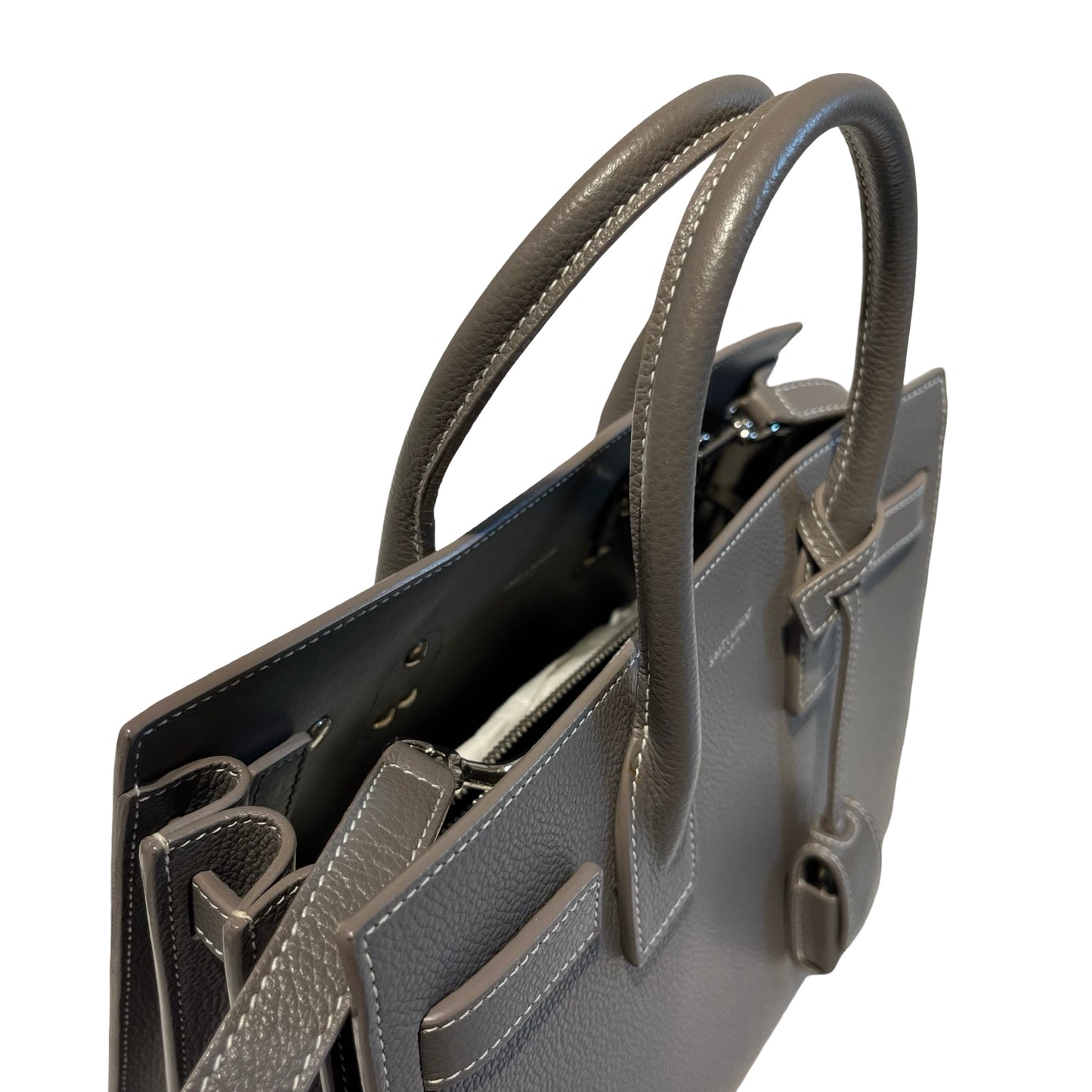 Calfskin SAC DE JOUR Two Way Shoulder Bag [101367]