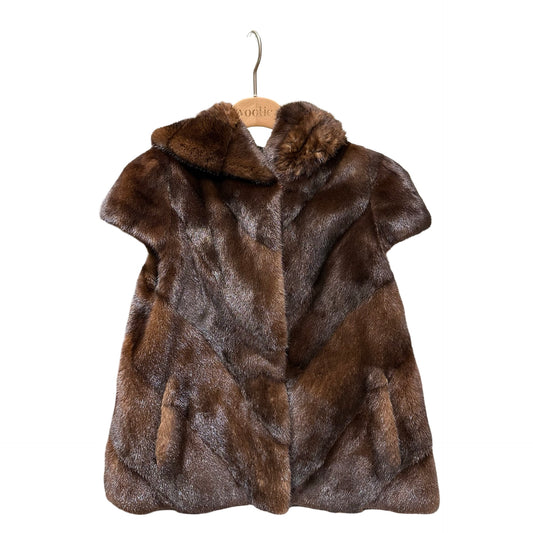 FUR SHORT JACKET [705727]
