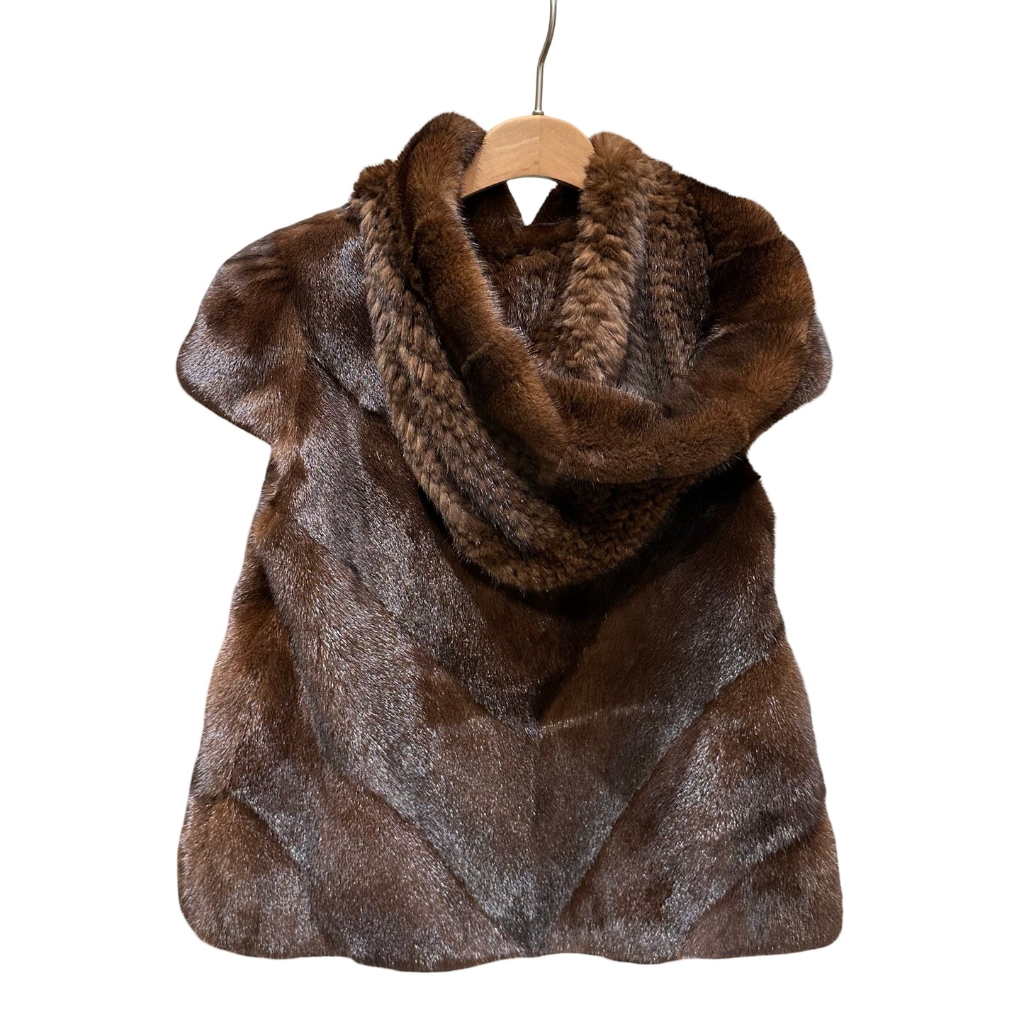 FUR SHORT JACKET [705727]