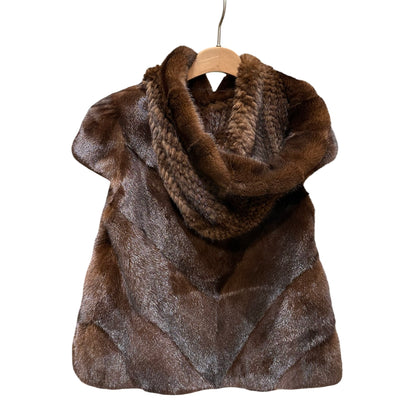FUR SHORT JACKET [705727]