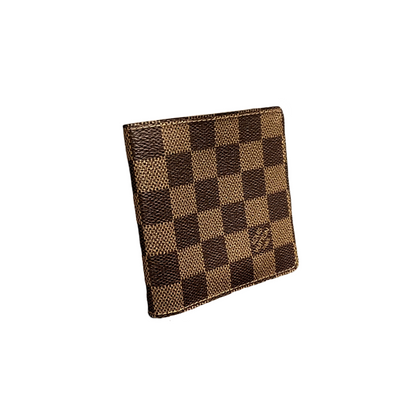 Damier Coated Canvas SHORT FOLD Wallet [101363]