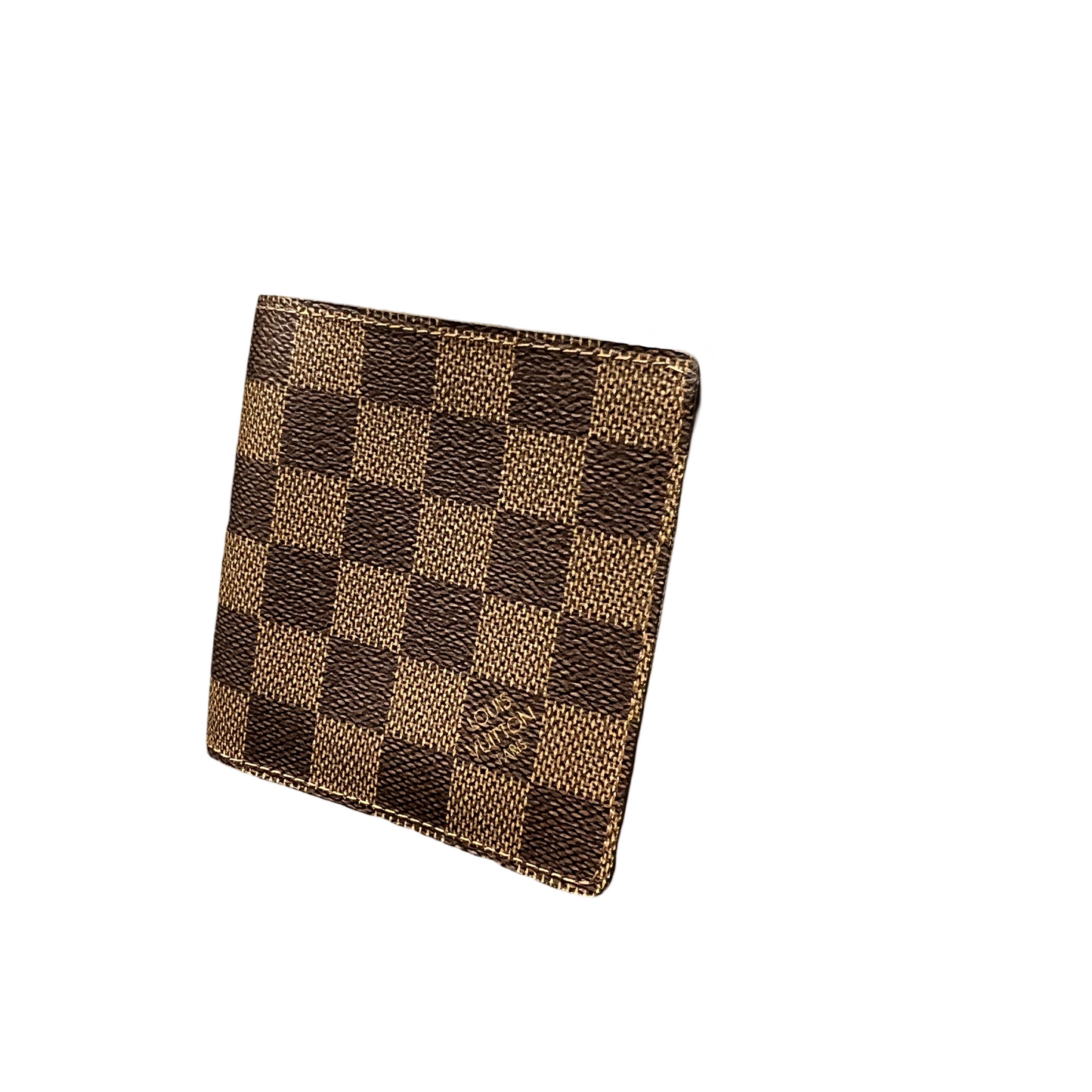 Damier Coated Canvas SHORT FOLD Wallet [101363]