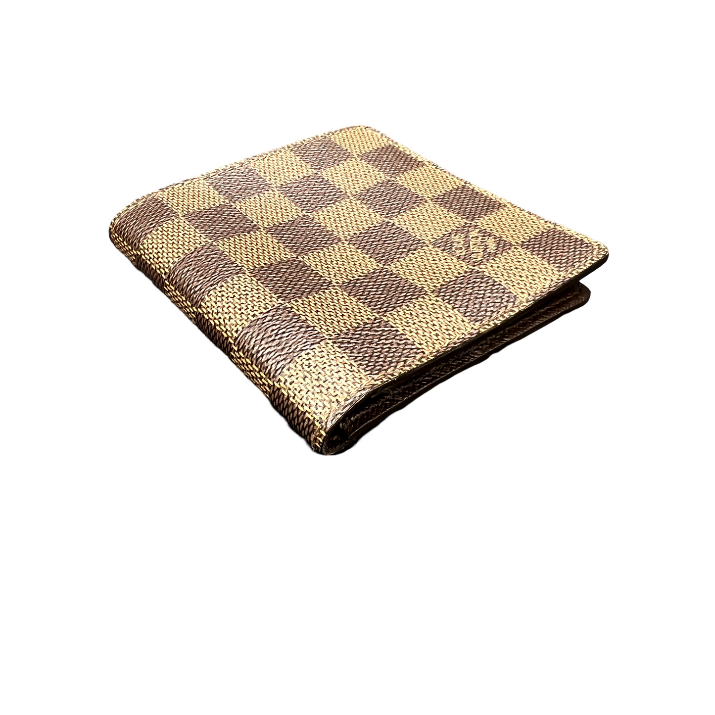 Damier Coated Canvas SHORT FOLD Wallet [101363]