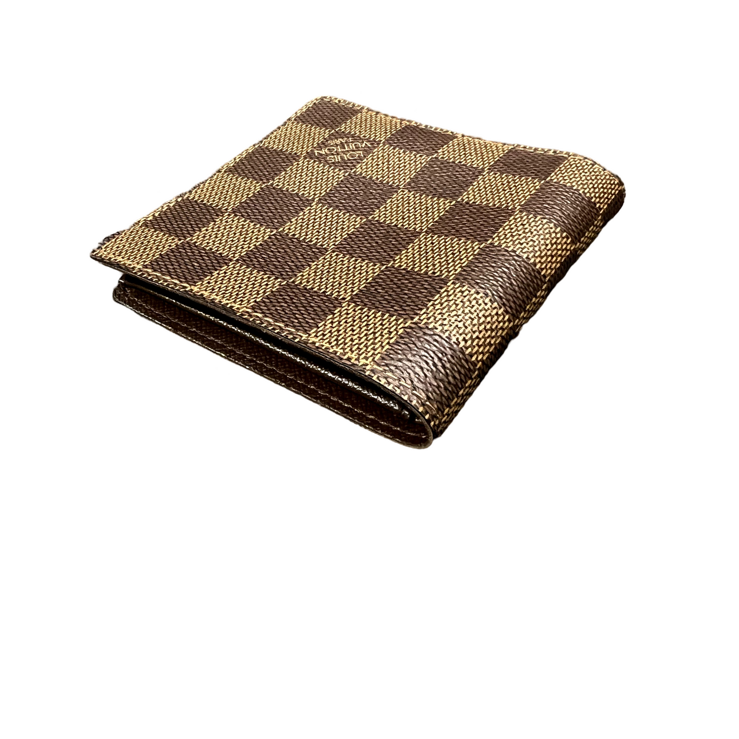 Damier Coated Canvas SHORT FOLD Wallet [101363]