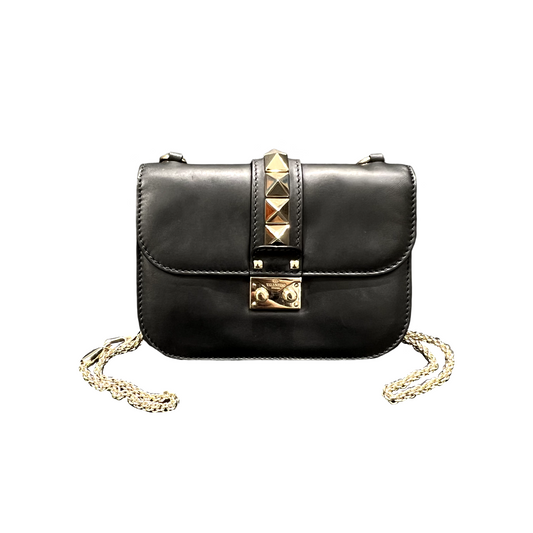 Calfskin  Chain Shoulder Bag [101361]