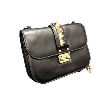 Calfskin  Chain Shoulder Bag [101361]