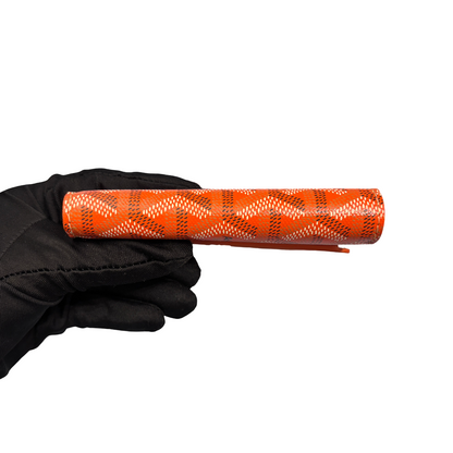 GOYARD SAINT GABRIEL ORANGE PHW CANVAS WALLET [3000601]