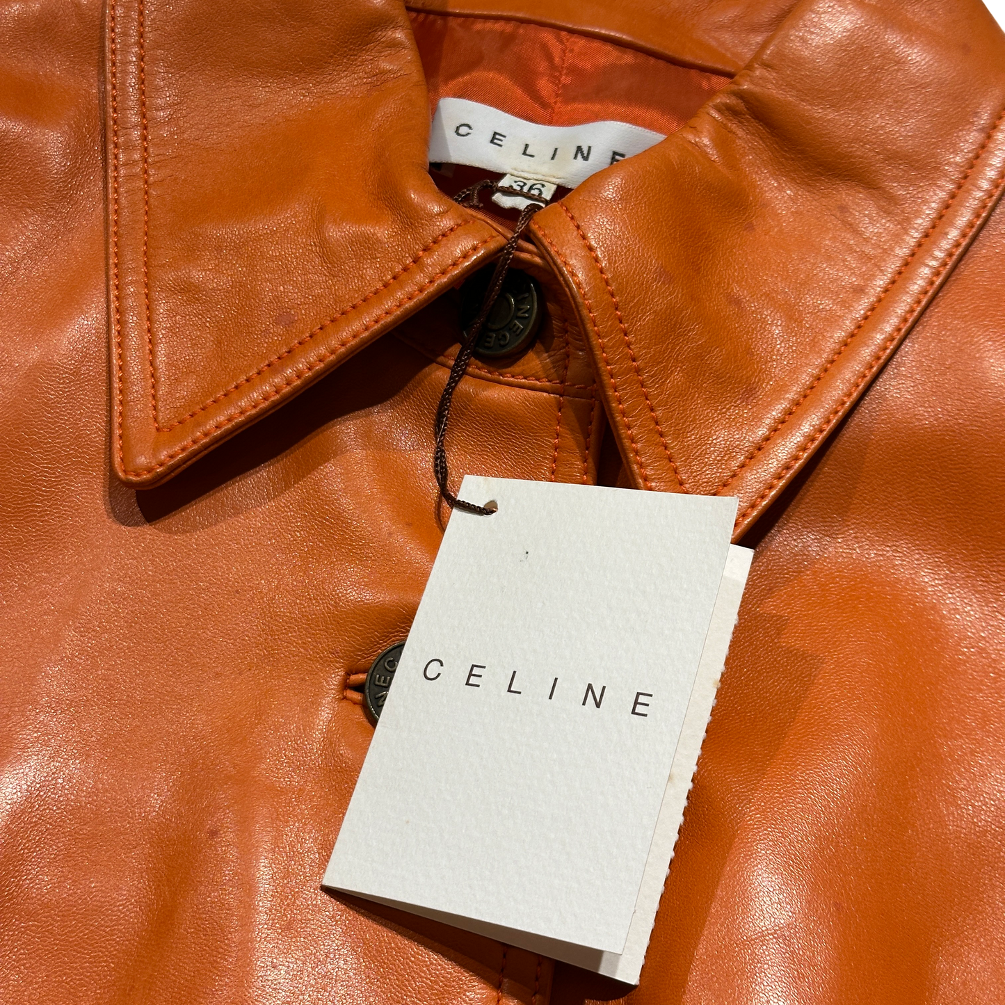 CELINE ORANGE JACKET [20002031]