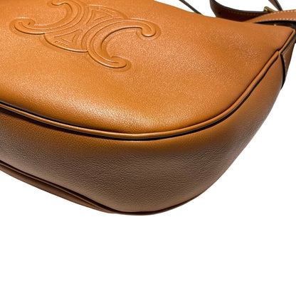 Used CÉLINE Heloise Shoulder Bag Brown GHW