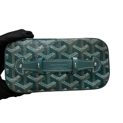 Used GOYARD Vanity case Shoulder Bag Green PHW