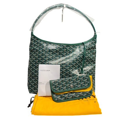 Brand New GOYARD Goyardine Canvas Bohème Hobo Bag Green