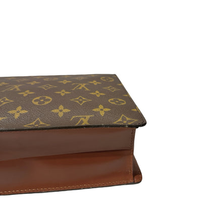 Used Louis Vuitton Monogram Cross Body Bag Brown GHW