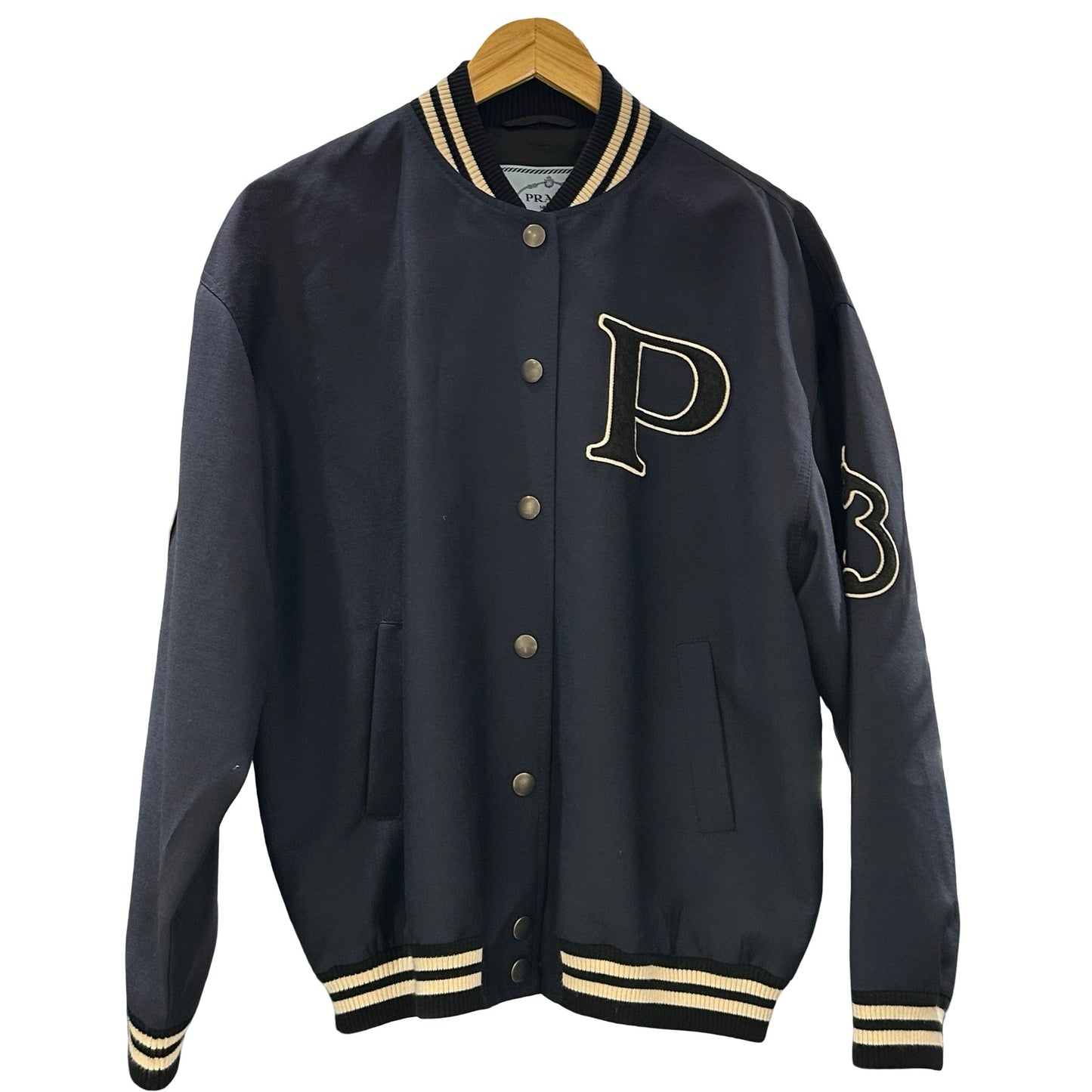 Used Prada Jacket Navy Blue