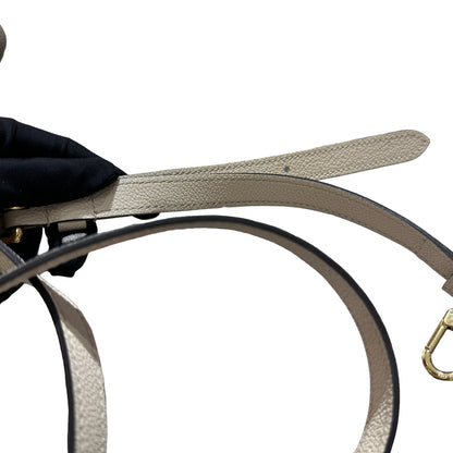 Louis Vuitton Calfskin Leather Metis Cross Body Bag GHW Beige
