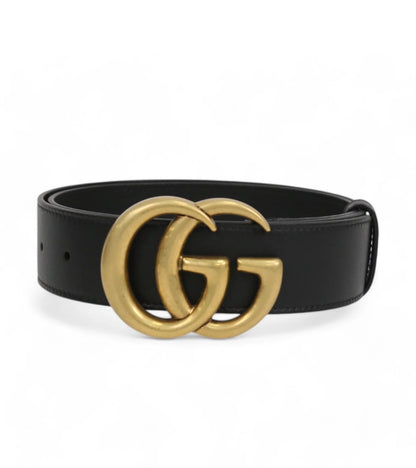 New GUCCI Belt Black GHW