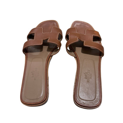 Used HERMÈS Oran Sandals Shoes