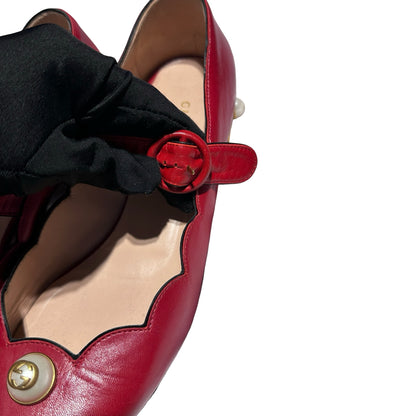 Used GUCCI Shoes Red