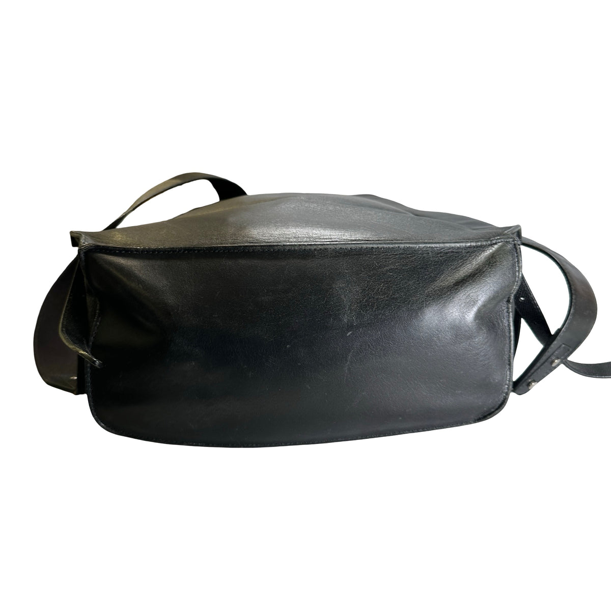 Used BALENCIAGA Leather Backpack Black