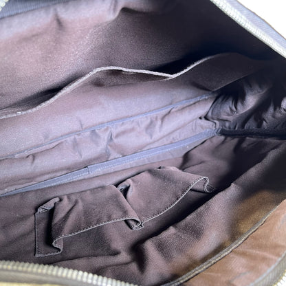 Used GUCCI GG Supreme GG Supreme Briefcase Beige Brown PHW