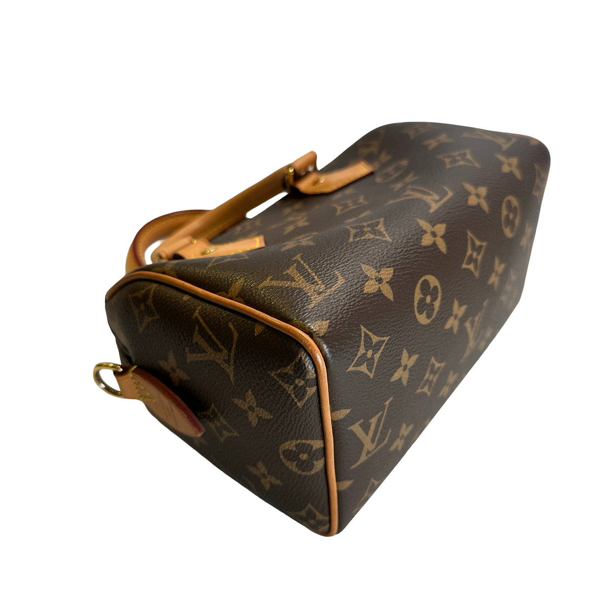 Used LOUIS VUITTON Monogram Canvas Speedy 25 Bandoulière Handbag Brown