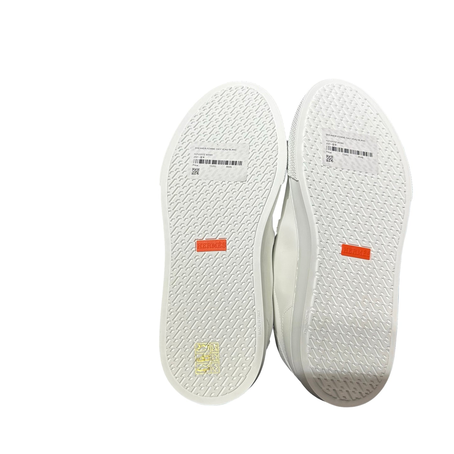 New Hermès KELLY SNEAKER Sneakers White GHW